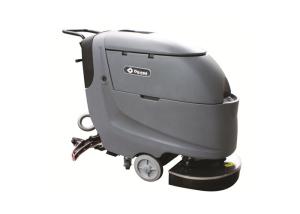Wholesale Semi Automatic Wireless Light Battery Powered Floor Scrubber Thin Handle from china suppliers