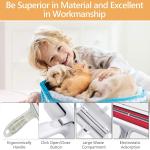 Self Cleaning Reusable Pet Grooming Tools 450g Pet Hair Remover Roller For
