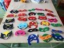 Wholesale Multi Colors Masquerade Party Masks , Party Felt Superhero Mask Customized Size from china suppliers