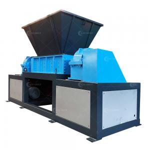 Wholesale PLC Controlled Industrial Double Shaft Scrap Metal Shredder for Recycling Plastic Wastes from china suppliers