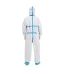FDA Medical Disposable Clothing , OEM Disposable Microporous Coveralls