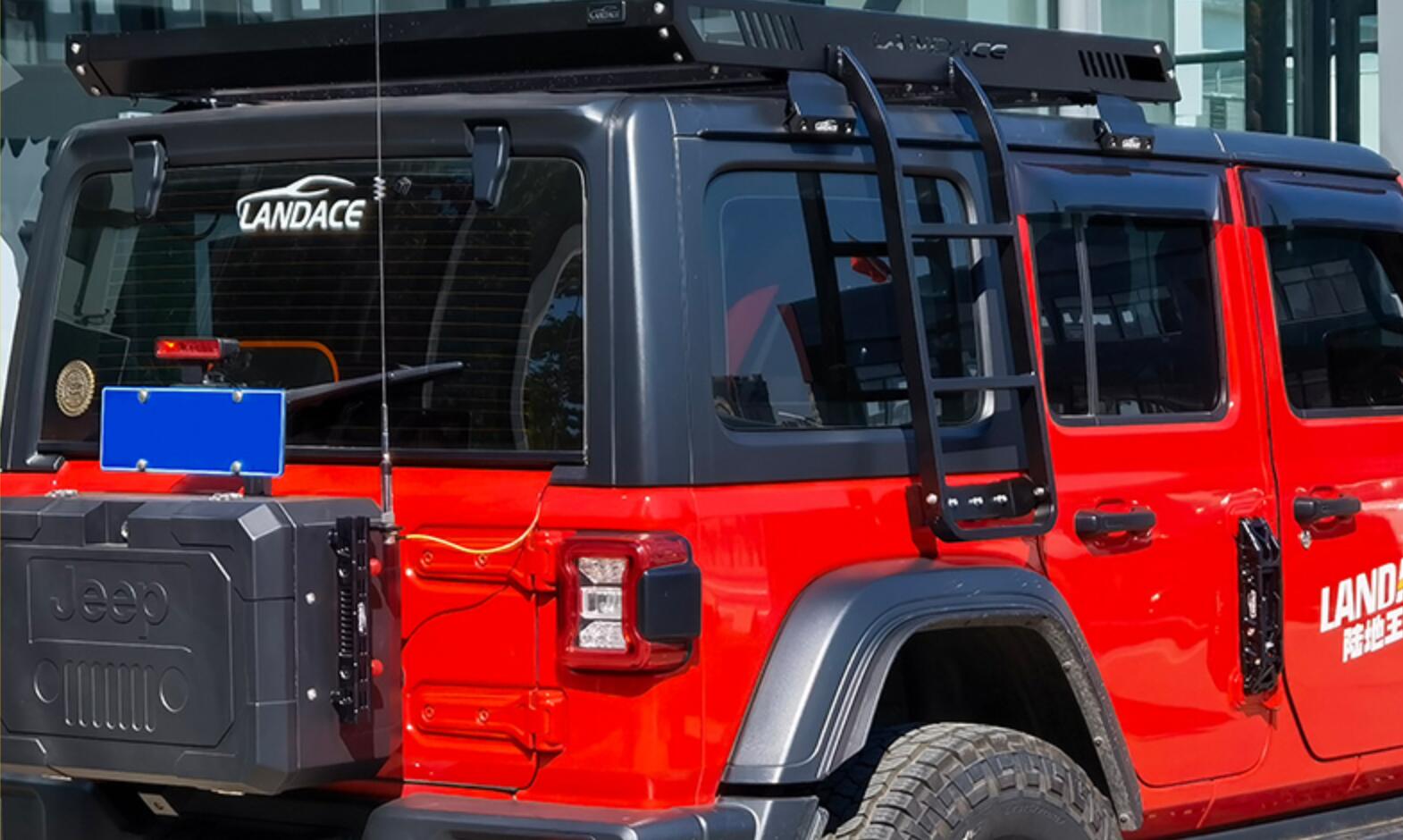 Jeep Wrangler JK 4x4 Universal Top Cargo Luggage Roof Rack SUS304 Aluminum Alloy 6063-T6
