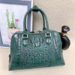 Exotic Genuine Crocodile Skin Women Shell Purse Authentic Alligator Leather Lady
