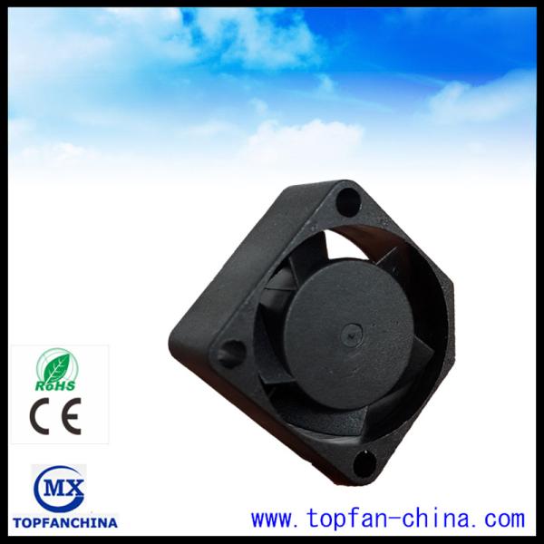 Industrial 5V / 12V Plastic Small CPU Cooling DC Axial Fans / Mini DC Brushless