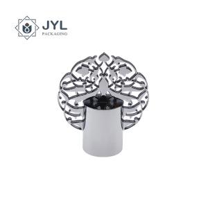 Wholesale Luxury Zamac Perfume Cap Customized Design Flower Shape For FEA15 Bottle from china suppliers