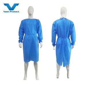 Wholesale Logo Printing / Logo Stick Sterile / Non-Sterile Isolation Gowns OEM Level1/2/3 VPT-501 from china suppliers