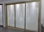 1.2mm-2.5mm Aluminium Glass Sliding Doors , Fly Screen Aluminium Powder Coated