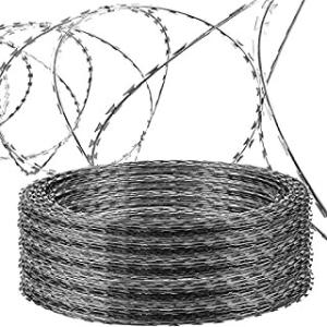 Wholesale Hot sale factory product galvanized protect razor barbed wire stainless steel razor wire for fence from china suppliers