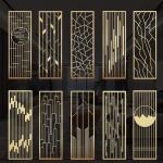 Low Maintenance Decorative Indoor Metal Divider Screen Partitions