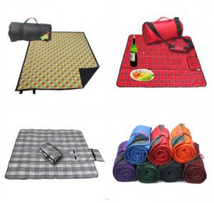 Wholesale Polyester Portable Waterproof Picnic Mat / Camping Mat / Yoga Mat / Beach Mat from china suppliers