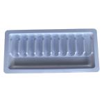 PET packaging tray custom medicine water injection ampoule tray custom wholesale
