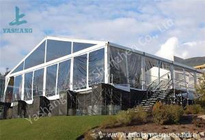 Wholesale Ultraviolet Resistant Aluminum Outdoor Party Tents Transparent PVC Fabric Cover from china suppliers