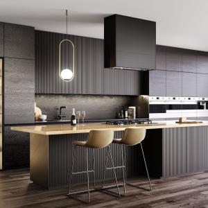 Wholesale Modern Kitchen Designs Luxury Customized Color Design Complete Kitchen Cabinets For Villa from china suppliers