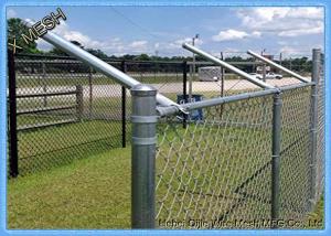 Wholesale PVC Coated 9 Gauge Heavy Duty Chain Link Fencing Quick To Install from china suppliers