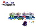 Seasonal Christmas umbrella Jelly bean toy candy with small toys