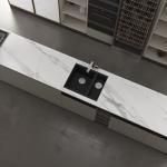 Ink Wash Jiangnan Porcelain Slab Tile Antibacterial Wear Resistant