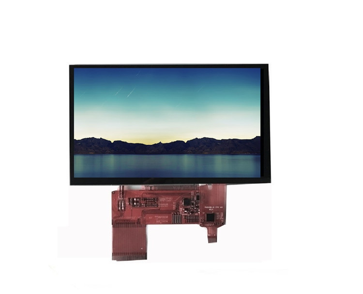 TFT LCD 5" 800*480 350cd/M2 Industrial Touch Screen Panel