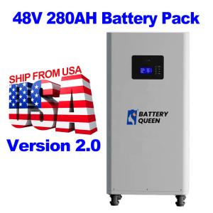 Wholesale Wholesale USA warehouse Stock 48V 280ah DIY Lifepo4 Lithium battery Standing Kits with LCD screen from china suppliers