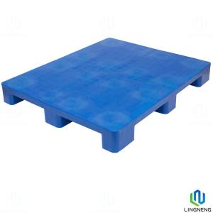 Wholesale Anti Slip Heavy Duty Plastic Pallet Blue 1200*1000*150mm With Nine Feet / Smooth Top from china suppliers