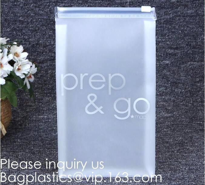 Recyclable Stand-Up Clear Plastic Cosmetic Promotion Packing Bag,Reusable Wet Wipe Eva Stand Up Pouch Bag, bagease, bag