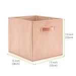 Eco FDA Cardboard Nonwoven Fabric Storage Bins