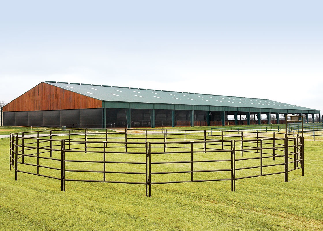 Long Lasting Powder Coating Heavy Duty Cattle Panel 1.8m X 2.1m