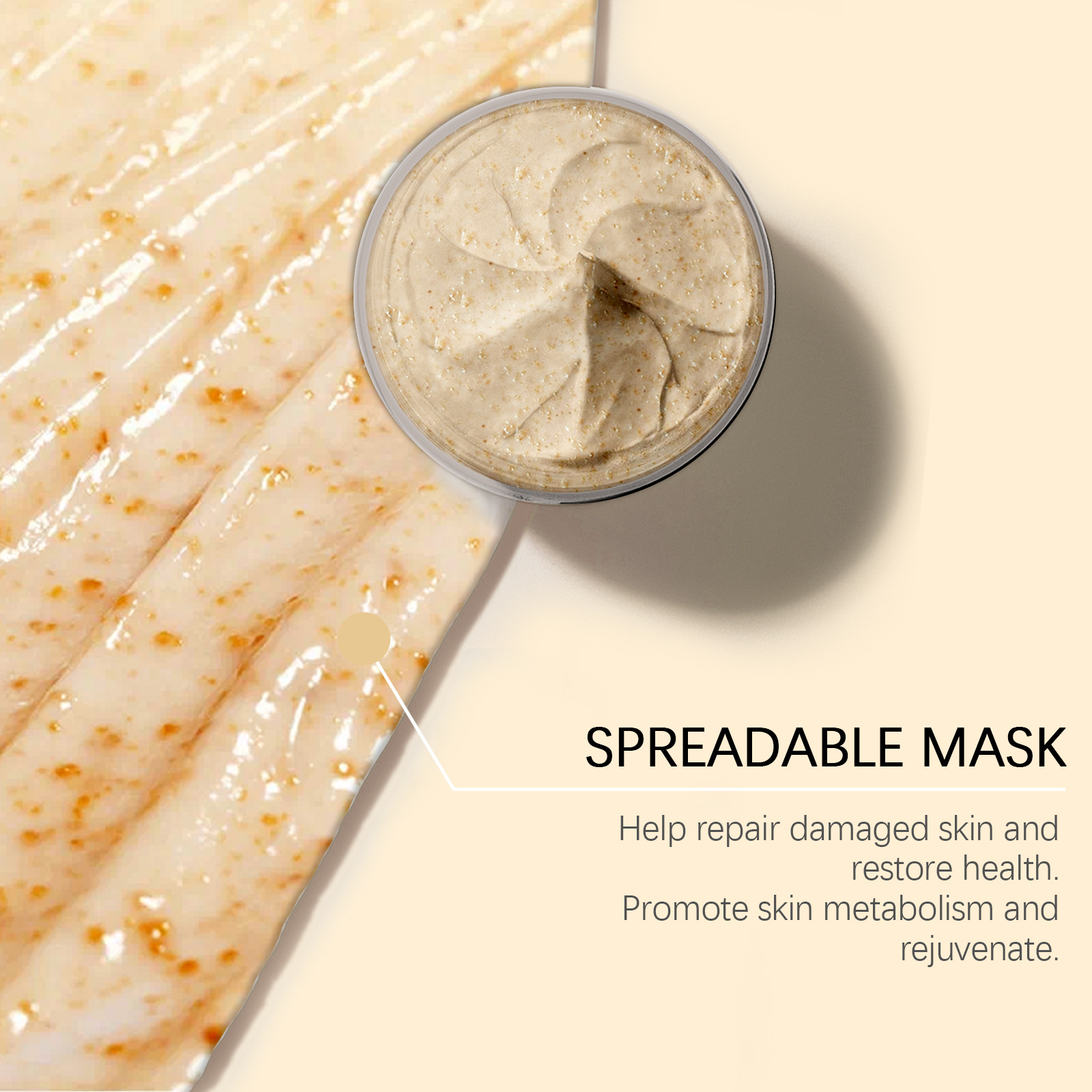 Private Label Moisturizing Hydrating Care Nourishing Facial Skin Glow Rice Honey Moisturizing Mask