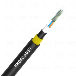Wholesale Double HDPE Sheath ADSS 96 Core 100M Aramid Yarn Fiber Optic Cable from china suppliers
