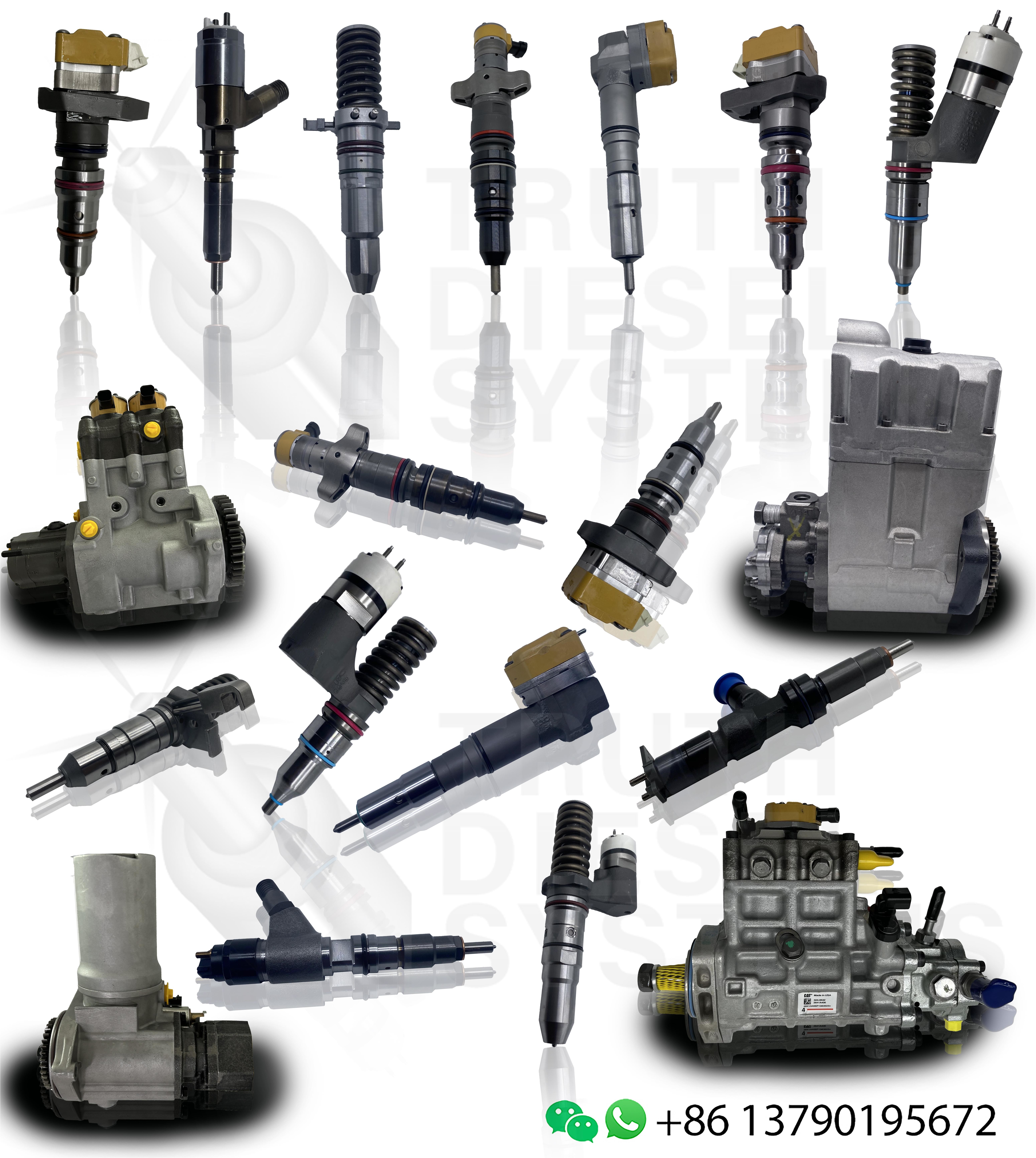 CAT Diesel spare parts cat 3116 injector 127-8222 127-8205 127-8213 for caterpillar engine injector 3116