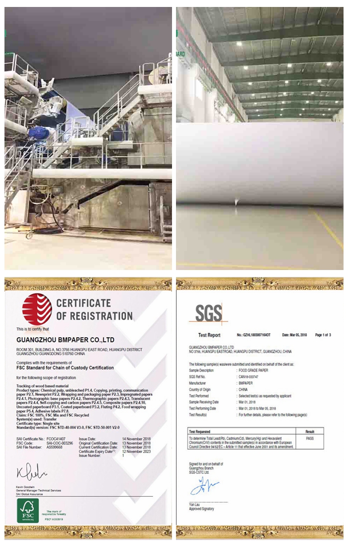 Grade AAA FSC Certified Grey Paper Board 1mm 2mm 3mm For Packing Boxes