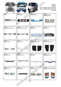 Wholesale NISSAN UD CWA451 CDA451 CMA 451 Truck Spare Parts accesories body parts from china suppliers