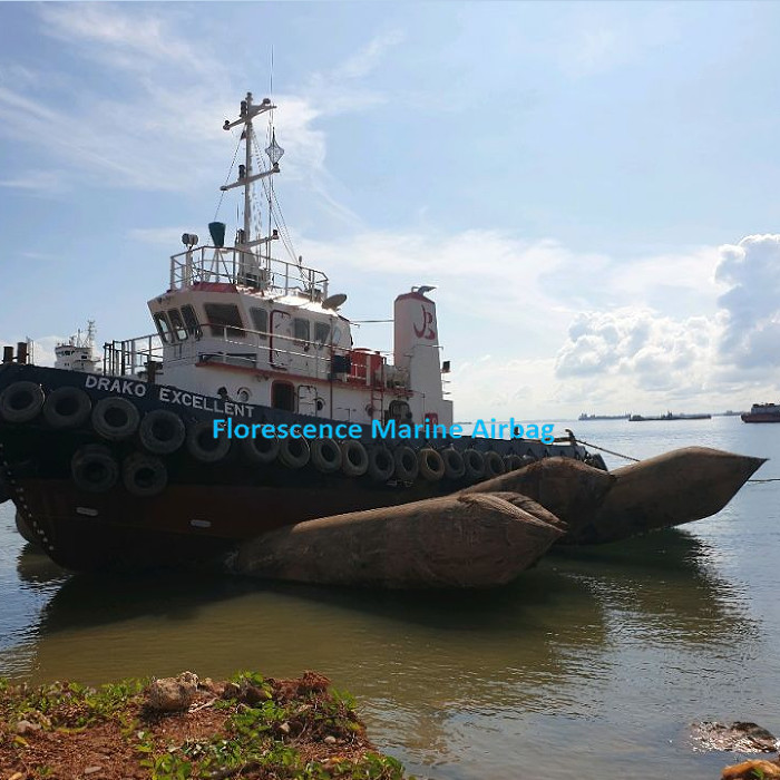 Inflatable Rubber Balloon Marine Ship Launching Air Bags For Barge Docking