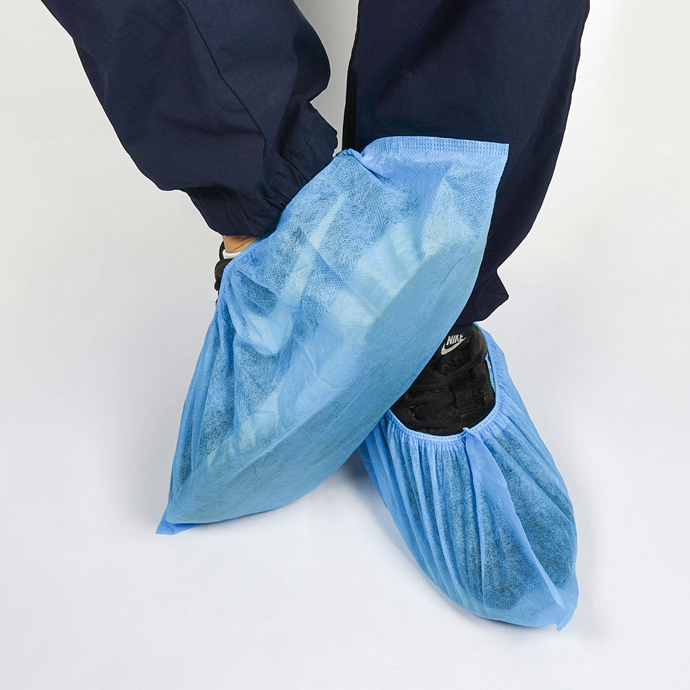 Hospital Medical Shoes Cover , One Size Fit Most Blue Medical Shoes Covers