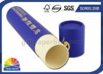 Food White Cardboard Core Paper Packaging Tube With Pantone Color Printing