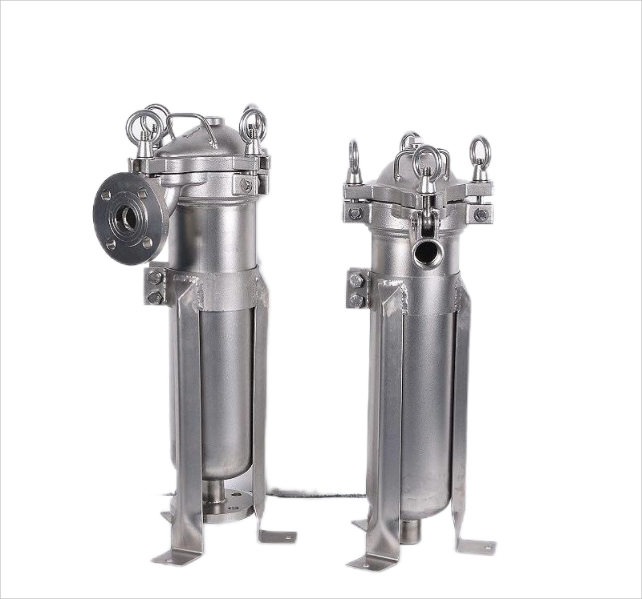 Turtle-Back Single-Bag Filter Housing for Hotels Weight 62 KG in Industrial Filtration