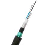 12 24 48 96 Core Single Mode G652d Outdoor Duct Aerial Fiber Optic Cable GYTA53