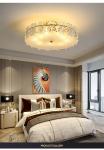 Transparent Glass Led Chandelier For Living Room Foyer Hall Luxury Ceiling Lamp