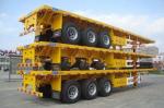 Heavy Duty 40FT Flatbed/Plateform Cargo/Container Chassis Truck Semi Trailer