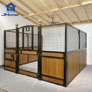 Wholesale Customizable Front Type Horse Stable With Standard Sliding Door Included Hardware from china suppliers