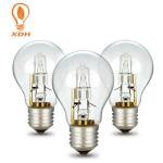 52W Filament Bulb White Light A60 E27 Small Halogen Light Bulbs