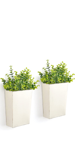 metal wall planter