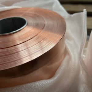 Wholesale 0.2 X 305mm C1100 C19400 99.9% Pure Copper Tape For Switches And Relays from china suppliers