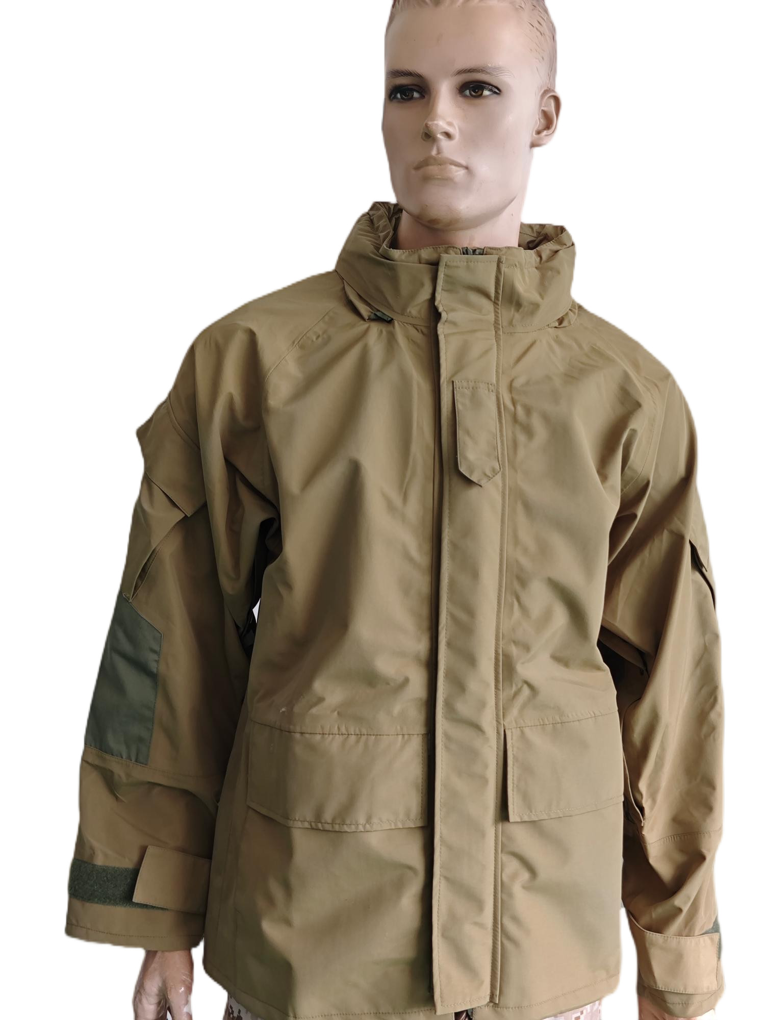 Waterproof Heritage Brown Field Jacket Military Jacket For Outdoor Hunting Hiking Military Style Jacket For Men