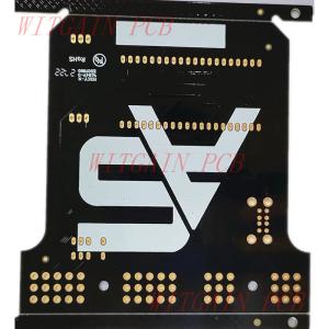Wholesale ISO9001 8 Layer Black Solder Mask Printed Circuit Board 1OZ CU from china suppliers