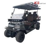 Luxurious 6 Person Golf Cart With 5KW Motor And Smart Charger For Hotel