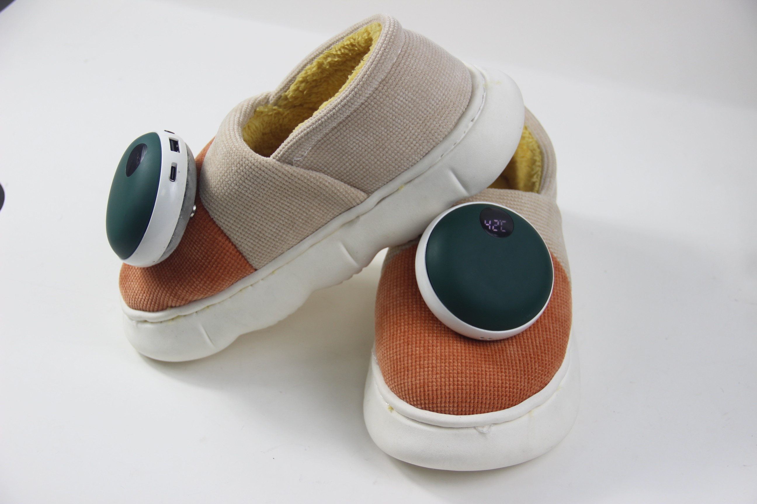 Ladies Graphene Coated Cotton Electric Foot Warmer For Winter