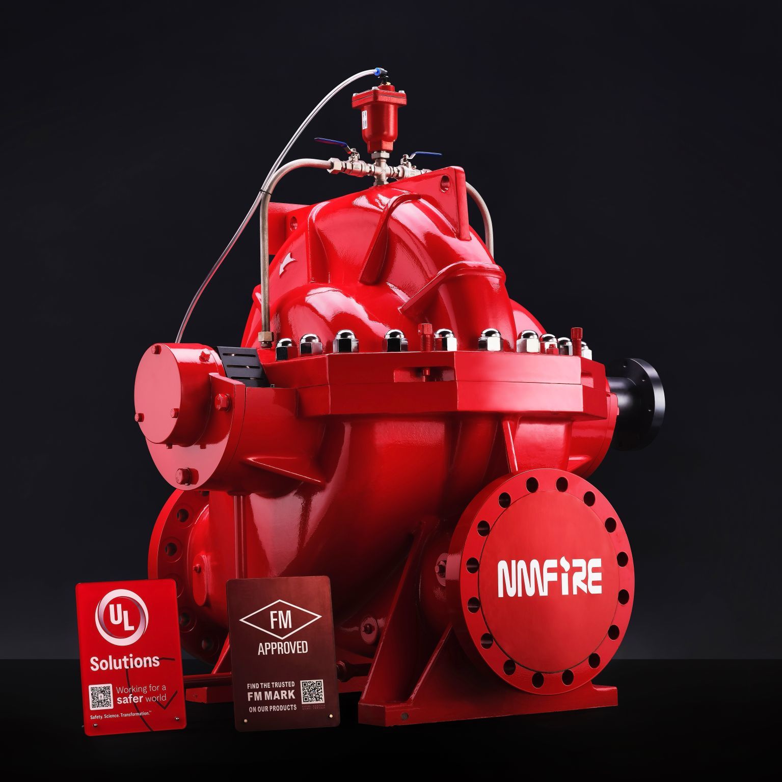 SCF125-80-250 UL/FM Horizontal Split Case Fire Pump 300–750 GPM Designed For NFPA 20 Fire Protection Systems