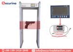 45 Zones Full Body Scanner , Industrial Door Frame Metal Detector 7 Inch LCD