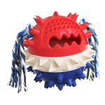 Personalized Flexible Dog Molar Bite Toy For Cleaning Pet Teeth