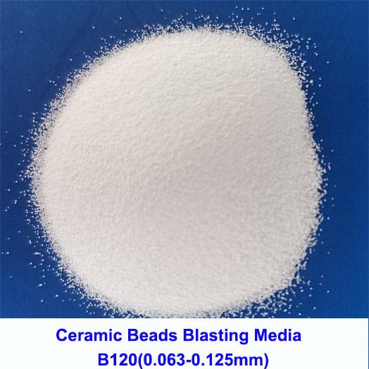 60HRC Ceramic Blasting Media Zirconia Beads B120 B150 B170 B205 For Golf &